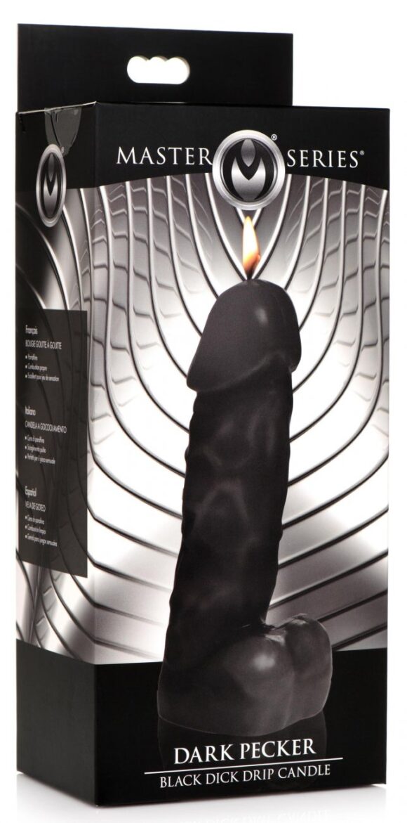 Dark Pecker Dick Drip Candle - Black - Image 5