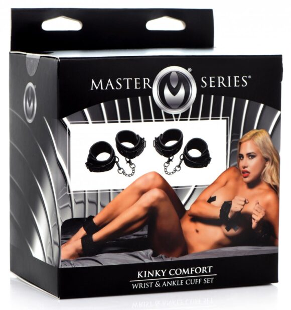 Kinky Comfort Wrist and Ankle Cuff Set - Image 5